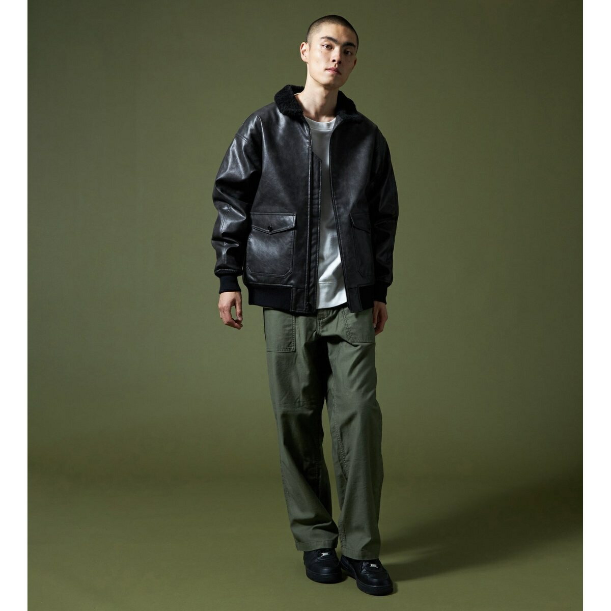 楽天市場】G-1 シンセティックレザージャケット／アルファ