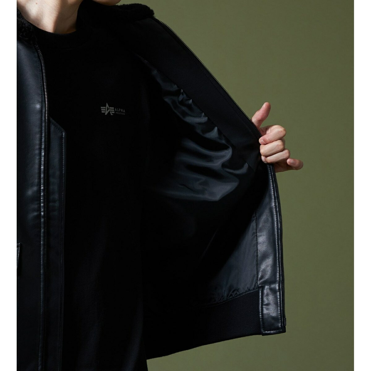 楽天市場】G-1 シンセティックレザージャケット／アルファ