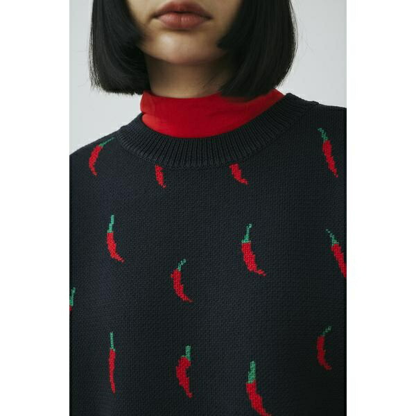 楽天市場】Chili pattern knit pullover／ヘリンドットサイ（HeRIN.CYE