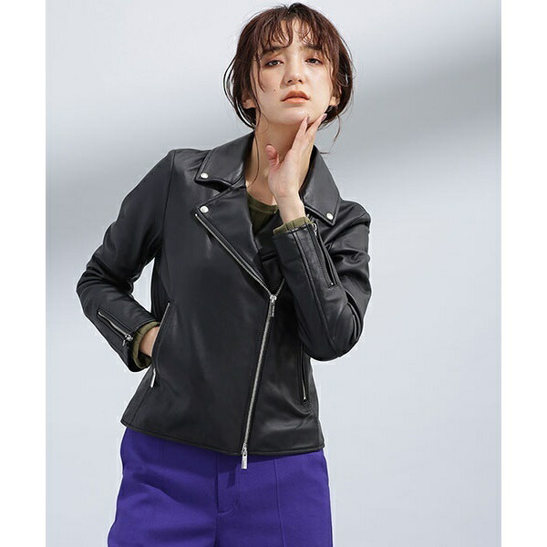 楽天市場】【予約商品】 【NU LADYS】 レザーダブルライダース