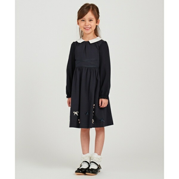 楽天市場】【110−140cm】プリムジャージー ワンピース