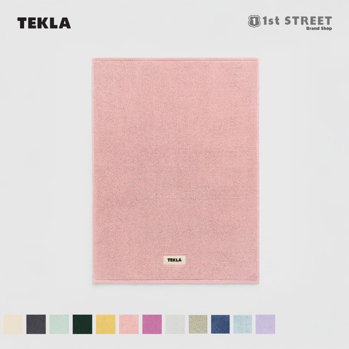 TEKLA ネイビー バスマット タグ付き TEKLA ネイビー バスマット タグ