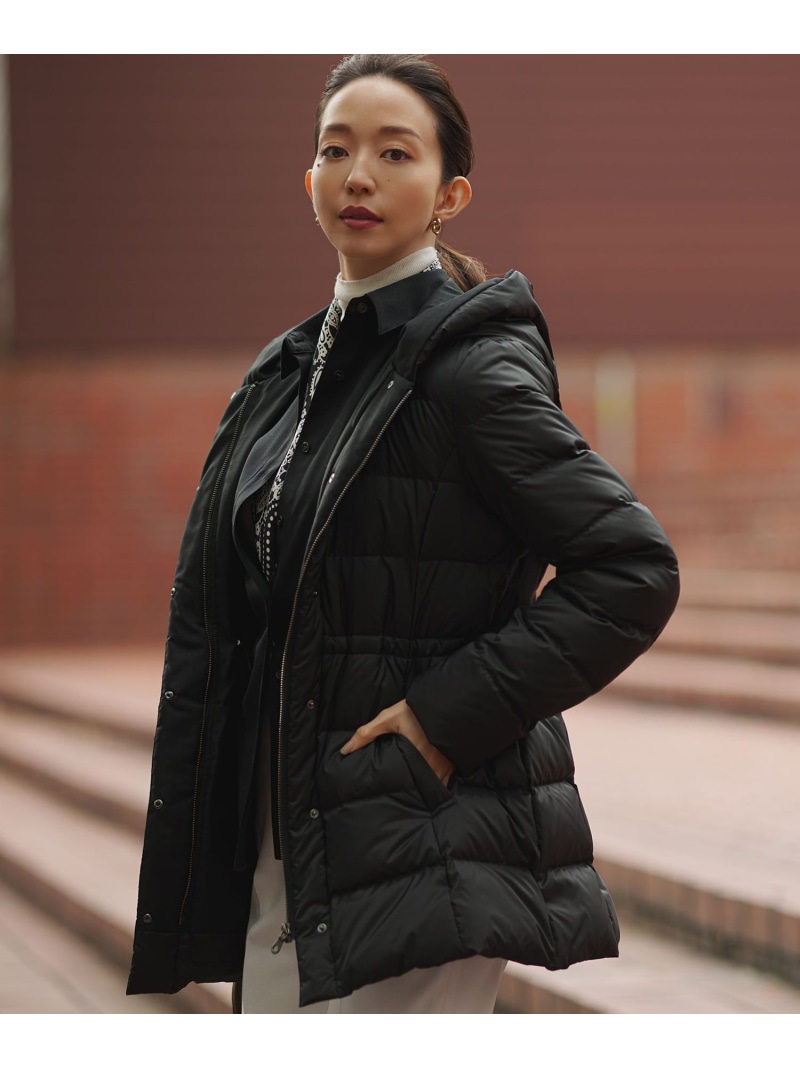 楽天市場】【VERY掲載/新色追加】シレータフタ ミドル丈 ダウンコート