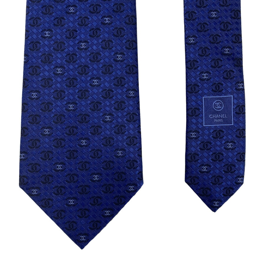 楽天市場】CHANEL シャネル ネクタイ タイ ストライプ ロゴ イニシャル