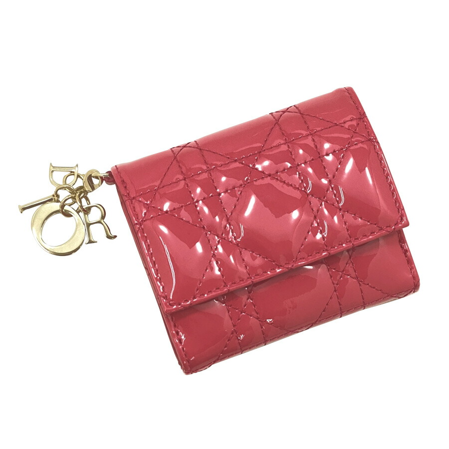 楽天市場】クリスチャン ディオール Christian Dior 財布 三つ折り