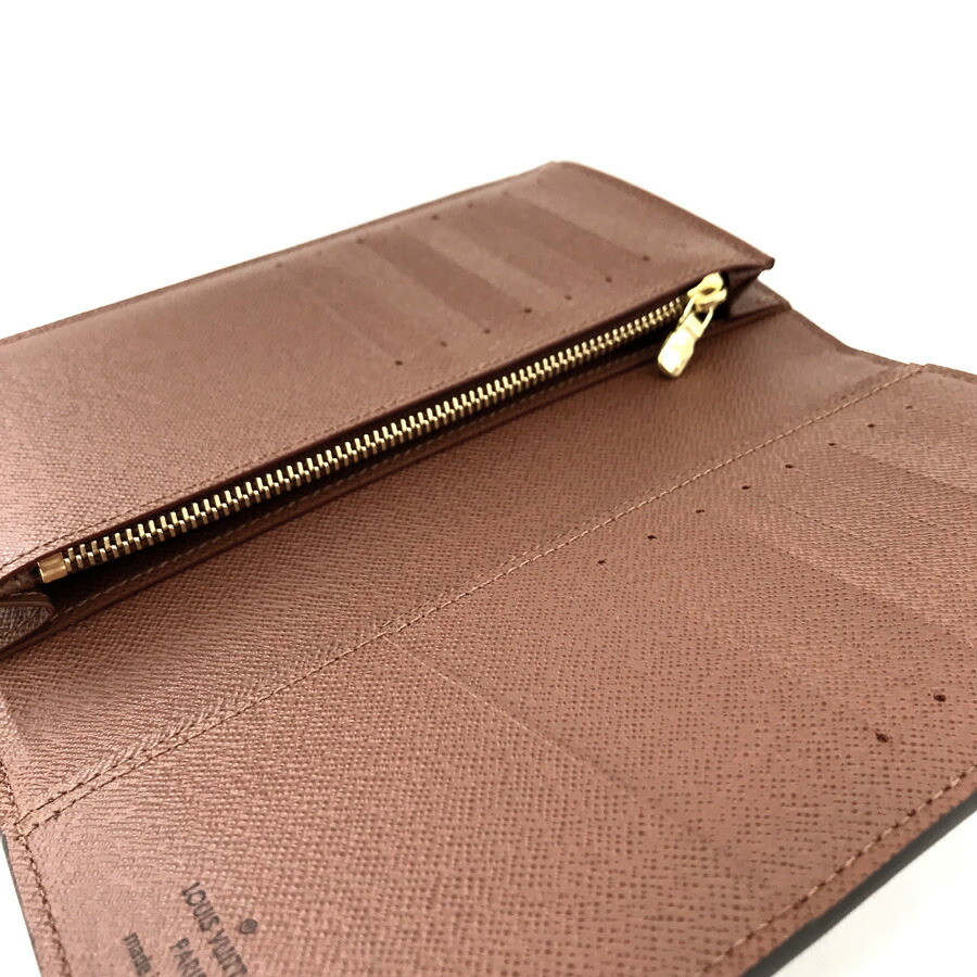 楽天市場】ルイヴィトン 長財布 LOUIS VUITTON 二つ折り