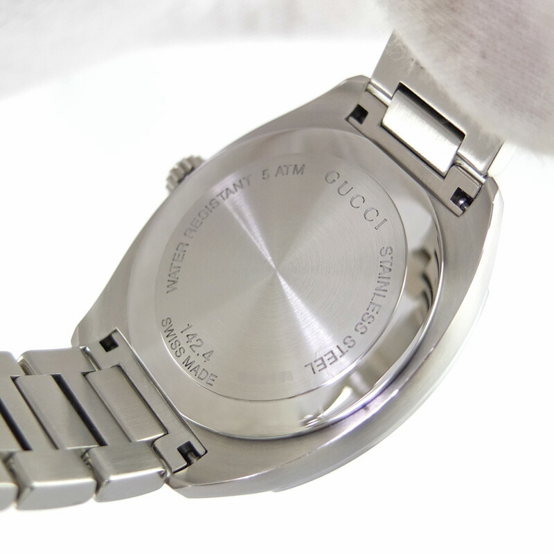 楽天市場】グッチ GUCCI YA142404 クォーツ 12Pダイヤ ブラック文字盤