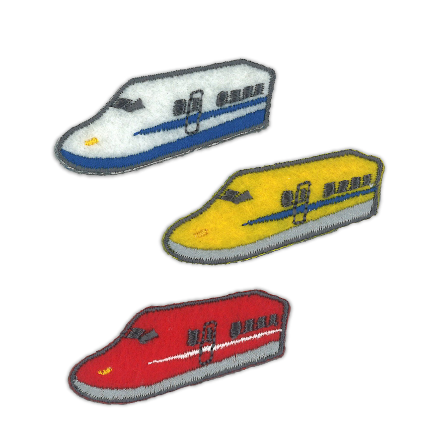 商品ページ｜ワッペン 新幹線 キッズワッペン 入園入学 子供が好きな