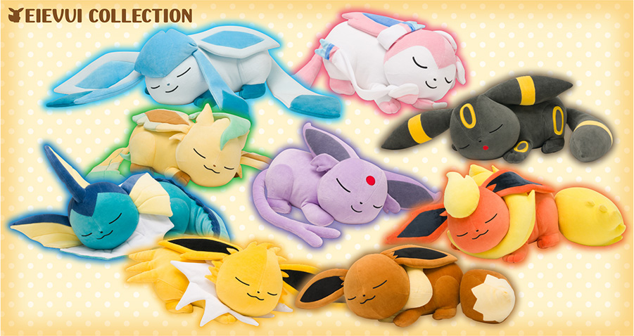 ポケセン】イーブイズの新グッズ「EIEVUI COLLECTION 2017」が登場