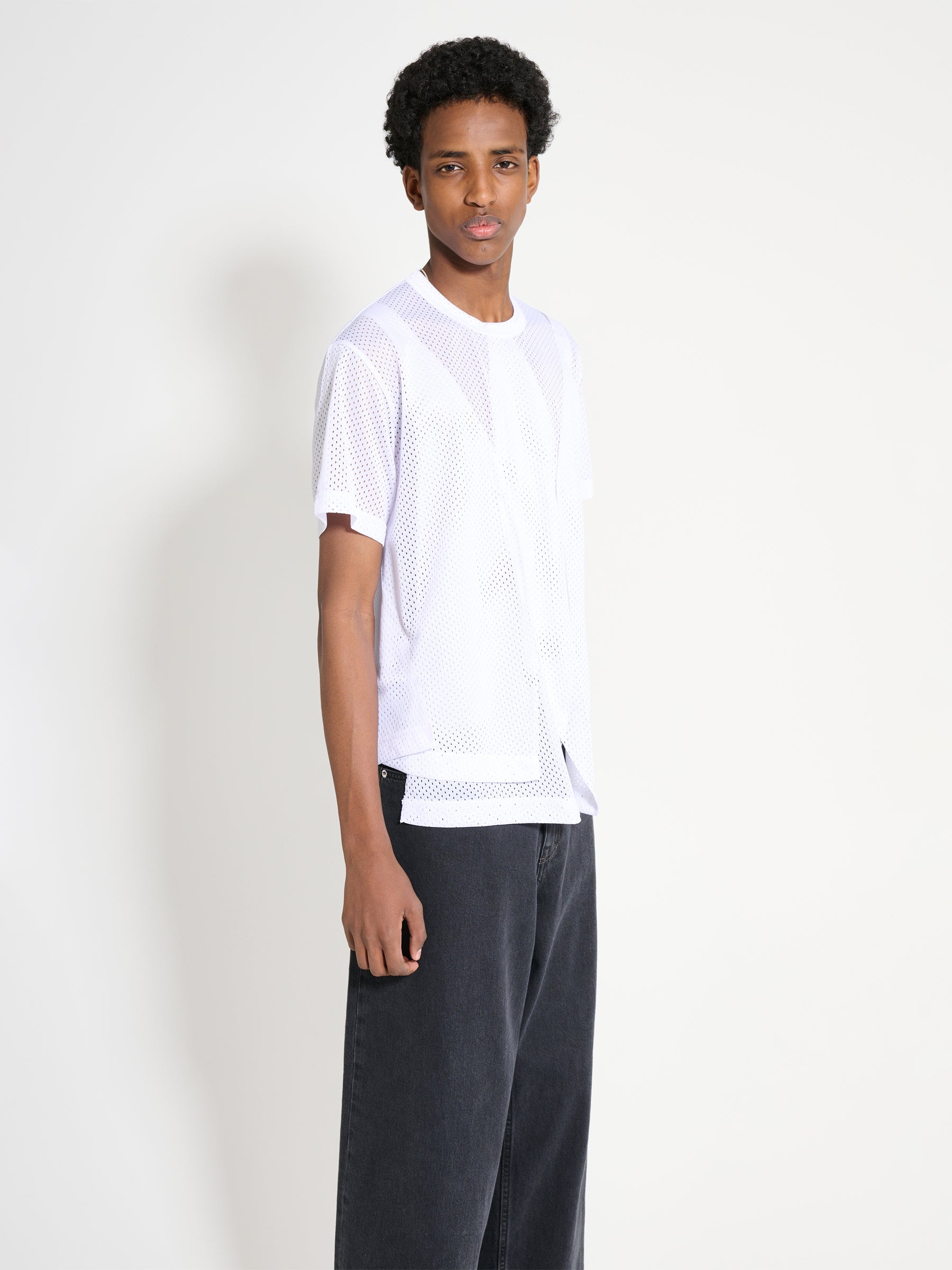 Comme des Garçons Homme Plus Panel T-Shirt White – Très Bien