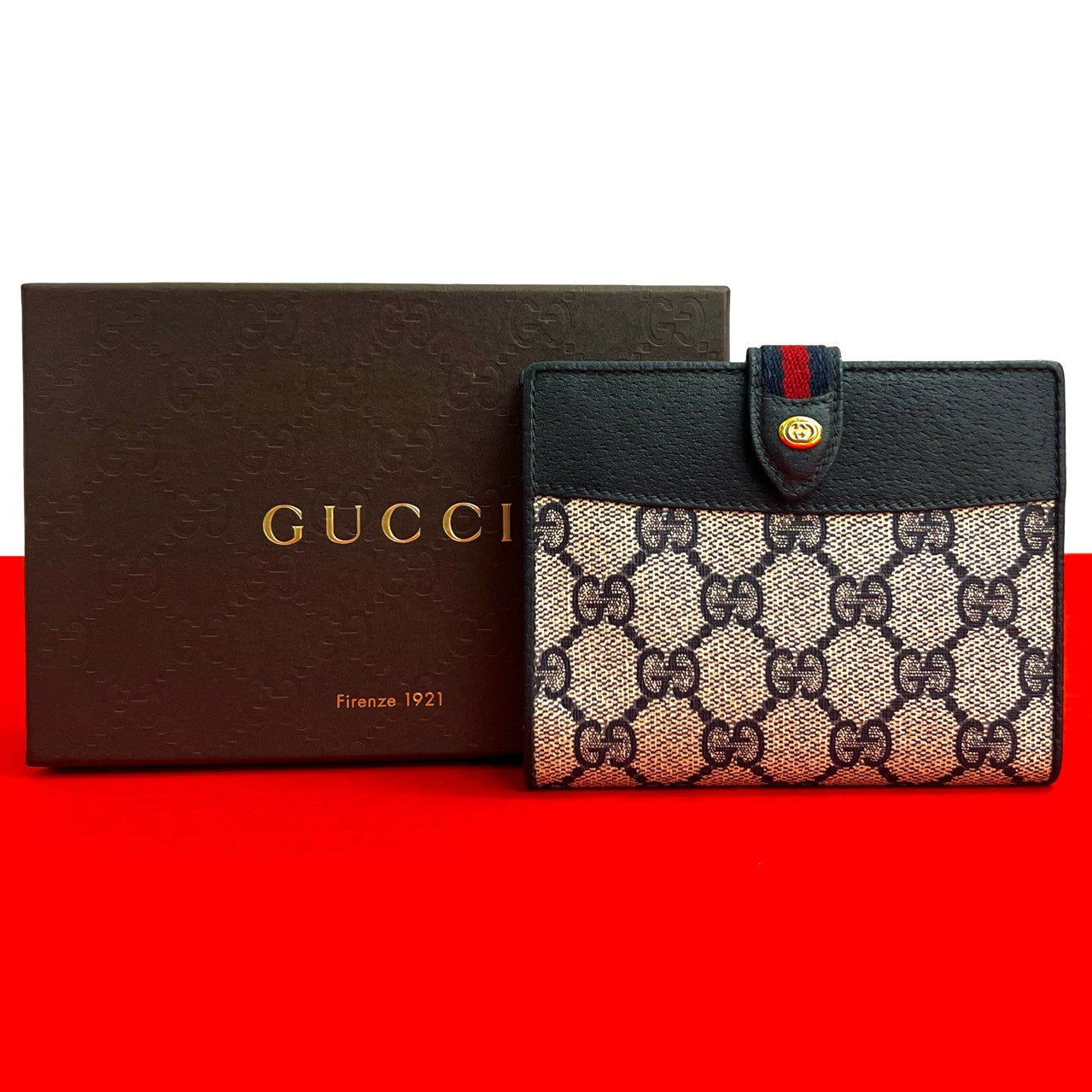 GUCCI グッチ (Vintage) 二つ折り財布 – Trip