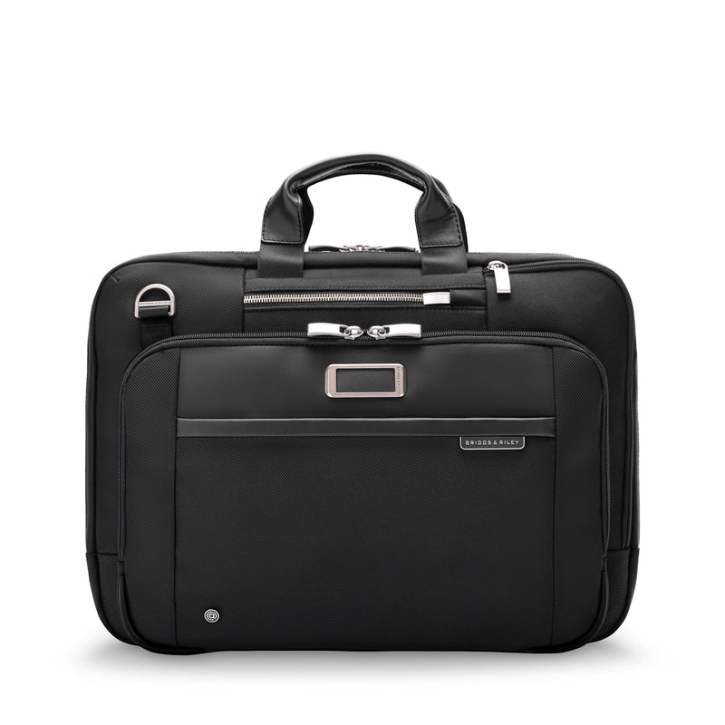 Briggs & Riley @work Large Expandable Brief - Black – TripQuipment