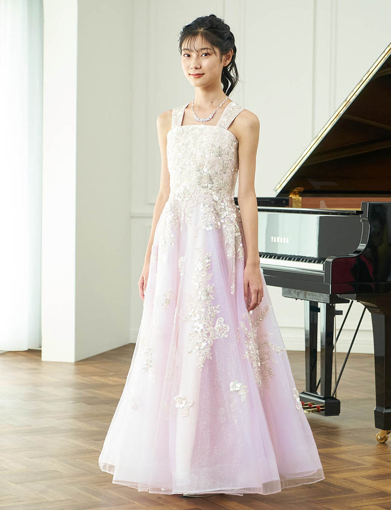 中学生 ピアノ発表会 ドレス・ジュニア 演奏会ドレスにお薦めペール