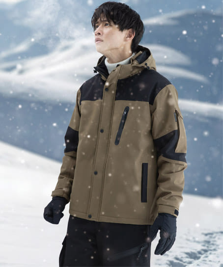 全4色】ストレッチ透湿防水防寒ジャケット（ストレッチ・反射・透湿