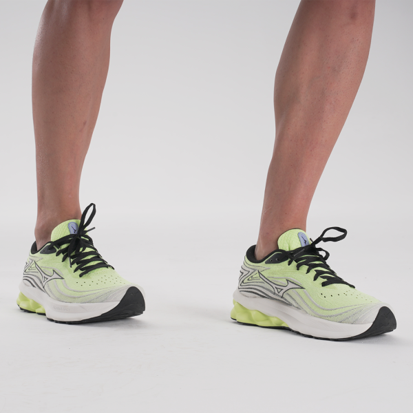 Wave Skyrise 5 Erkek Koşu Ayakkabısı Yeşil / Gri - Mizuno Türkiye