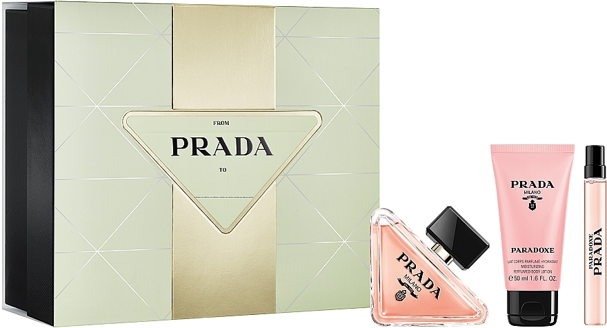 Prada Paradoxe - Набор (edp/90ml + b/lot/50ml + edp/mini/10ml