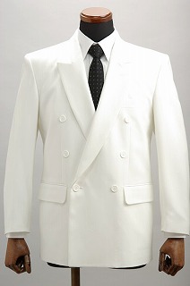 白いスーツ・カラースーツ ダブル ホワイト｜日本製・試着可能な販売