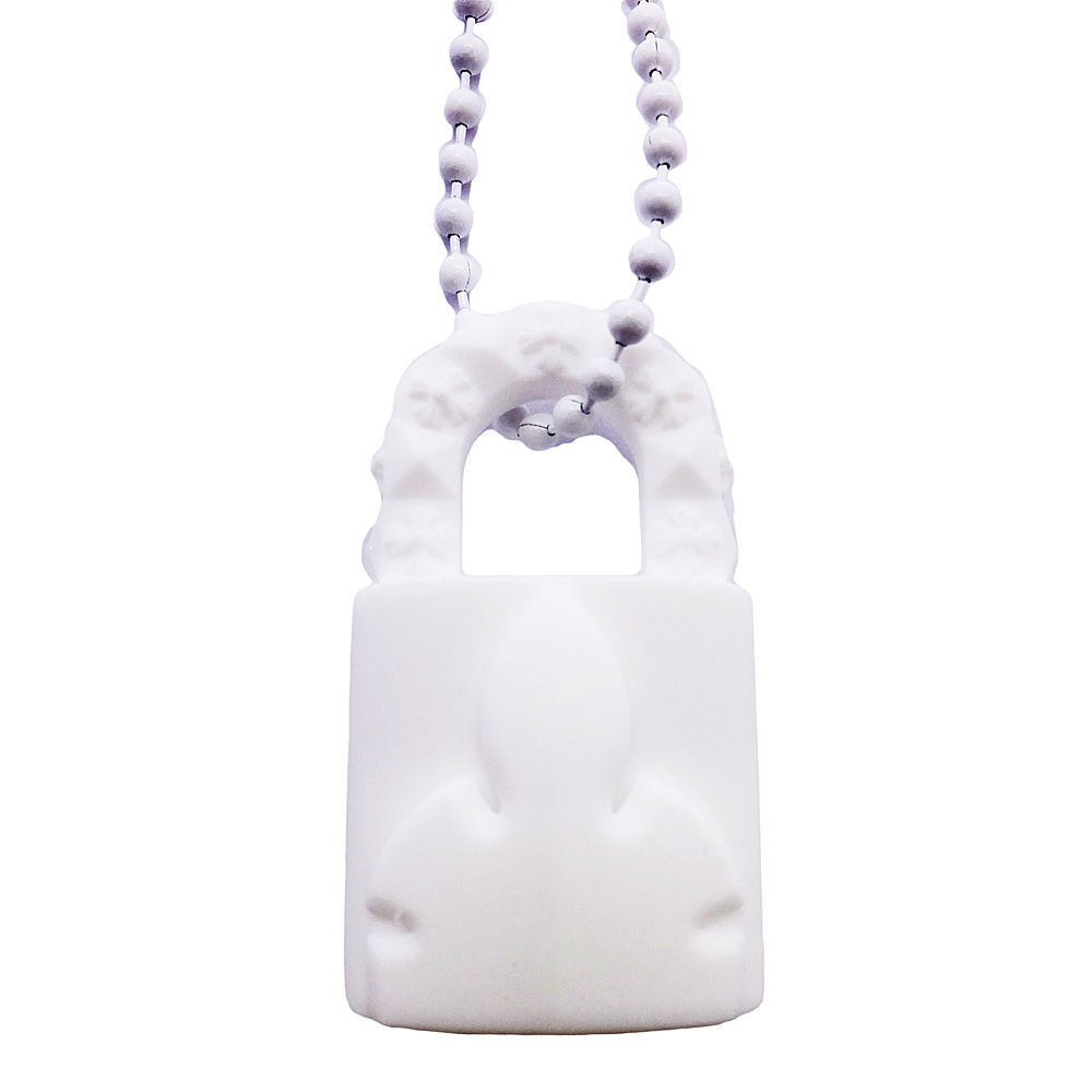 天白】【セール】【CHROME HEARTS】クロムハーツ ラバー ネックレス