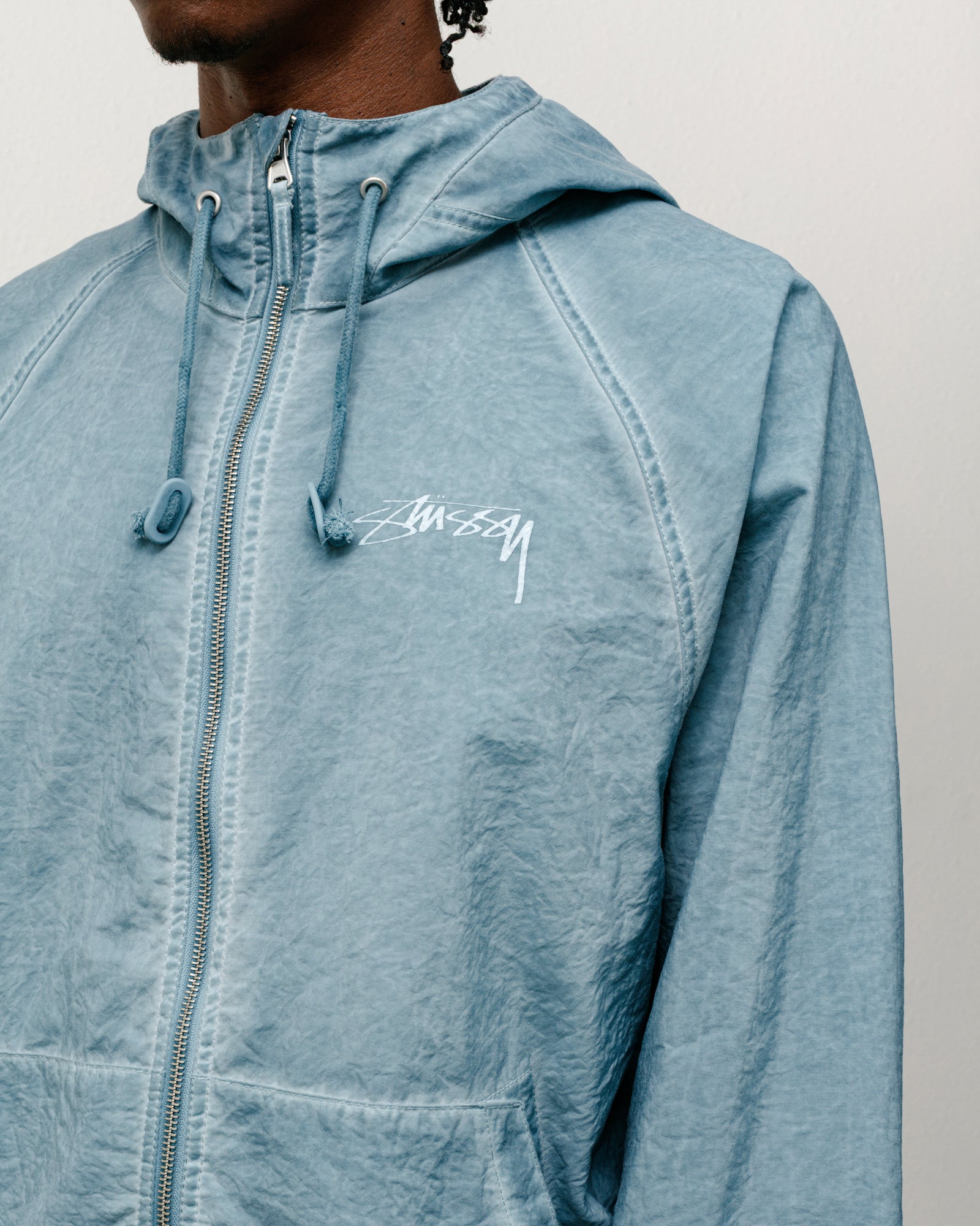 Beach Shell Garment Dyed – Blue | Outerwear | Stüssy UK
