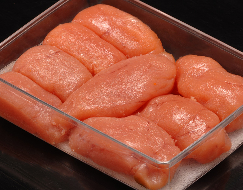 訳ありお買得品】 北海道白老町 虎杖浜産たらこ（きれこ） 約300g×1箱