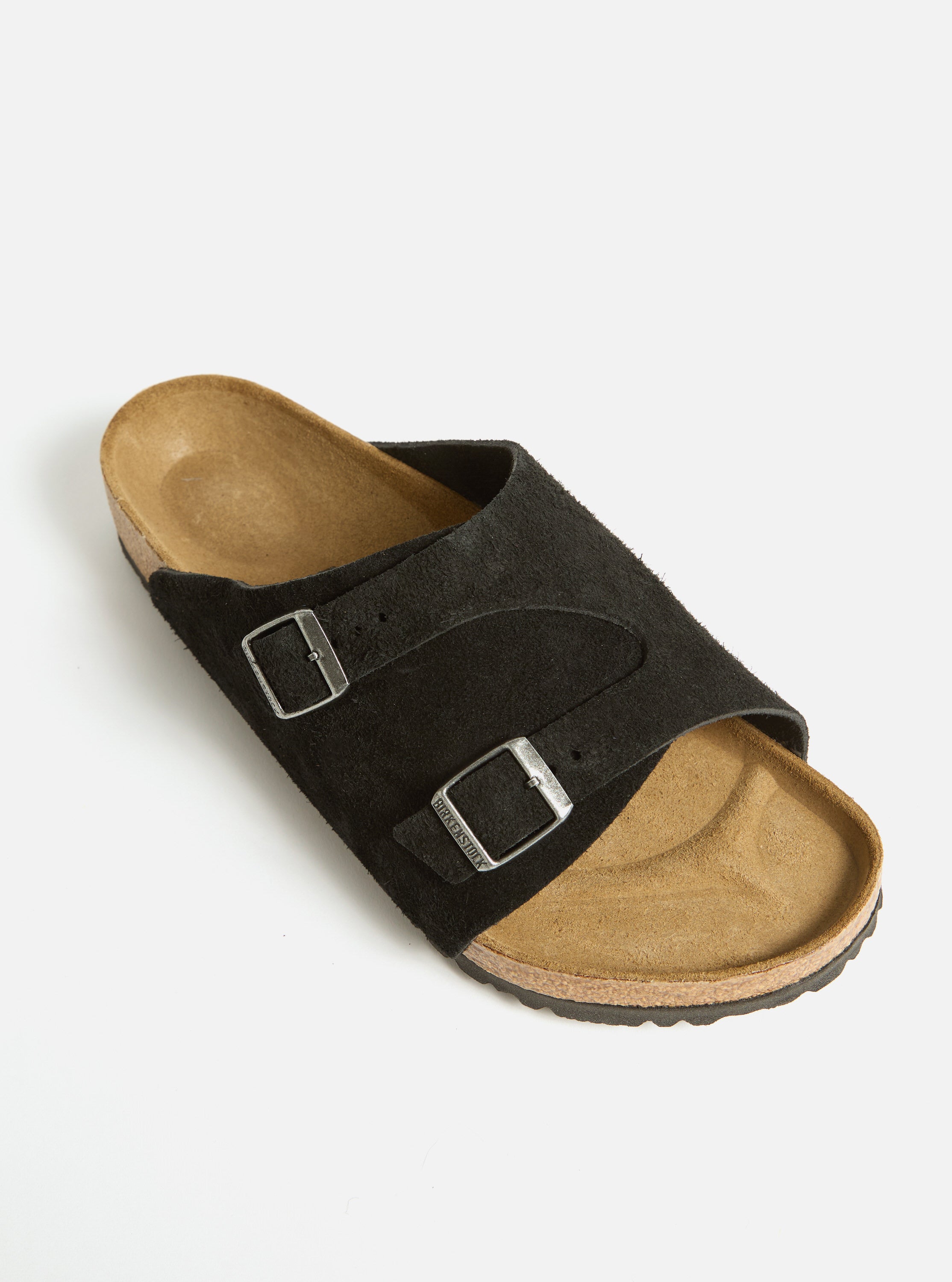 Birkenstock Black Suede Zürich – Universal Works
