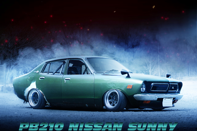 シャコタン仕上げ!L18改2Lソレックスキャブエンジン!PB210サニー