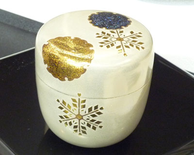 茶道具 棗（なつめ）『雪景色』 ◇ 特別注文品