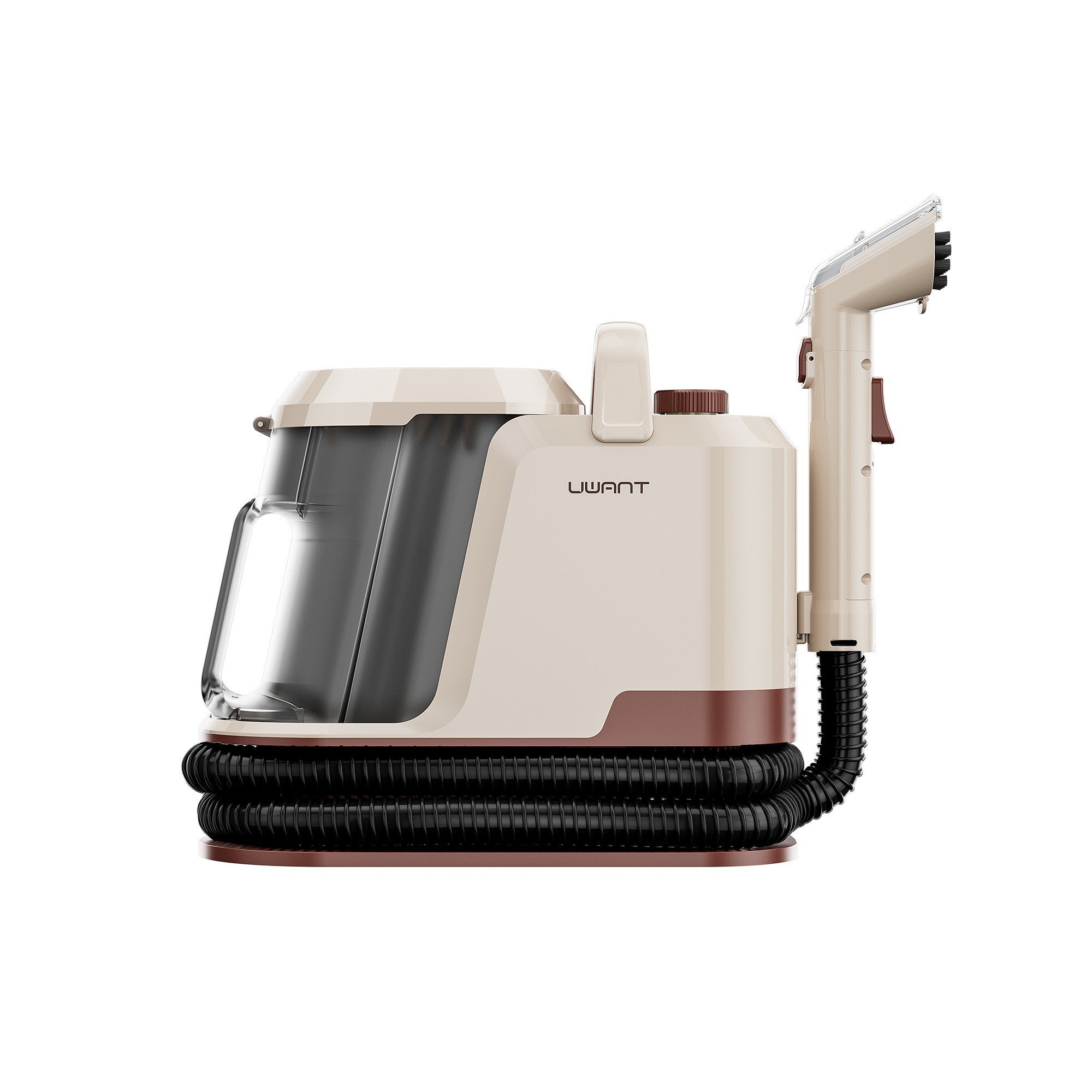 カーペットクリーナー 最強 UWANT Y100Steam リンサークリーナー 100°C