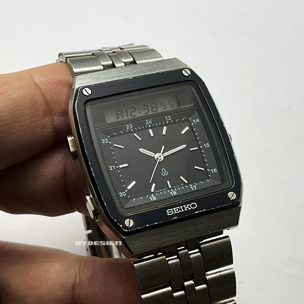 [レア] SEIKO ハイブリッド H357-5010 アナデジ腕時計 SEIKO HYBRID H357-5010<BR>-BOND WATCH- | UTDESIGN