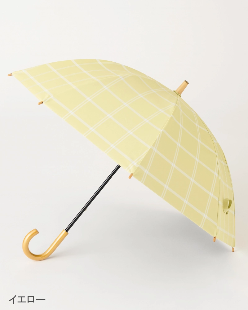 Sサイズ + plus / チェック | 完全遮光日傘｜サンバリア100