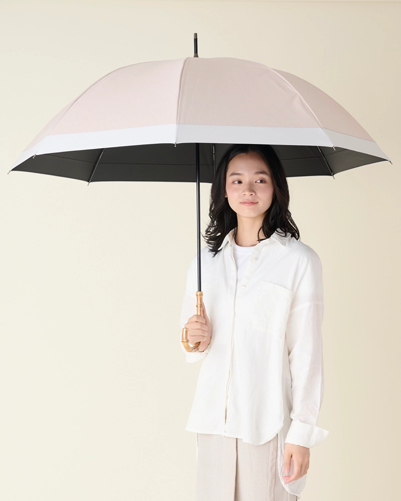 LLサイズ / コンビmoku | 完全遮光日傘｜サンバリア100