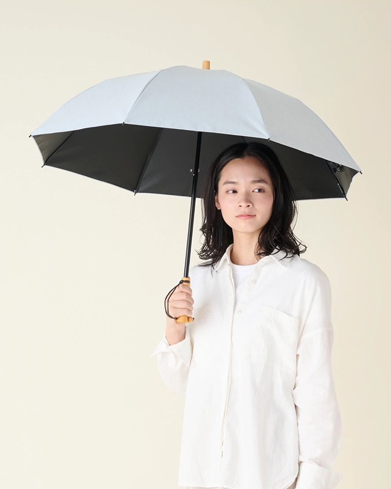 2段折 / moku | 完全遮光日傘｜サンバリア100