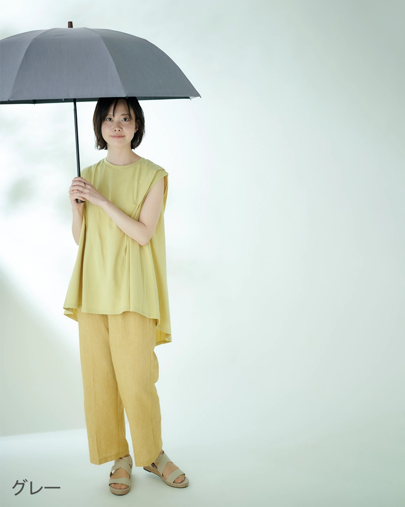 2段折 大判 / フロスト | 完全遮光日傘｜サンバリア100