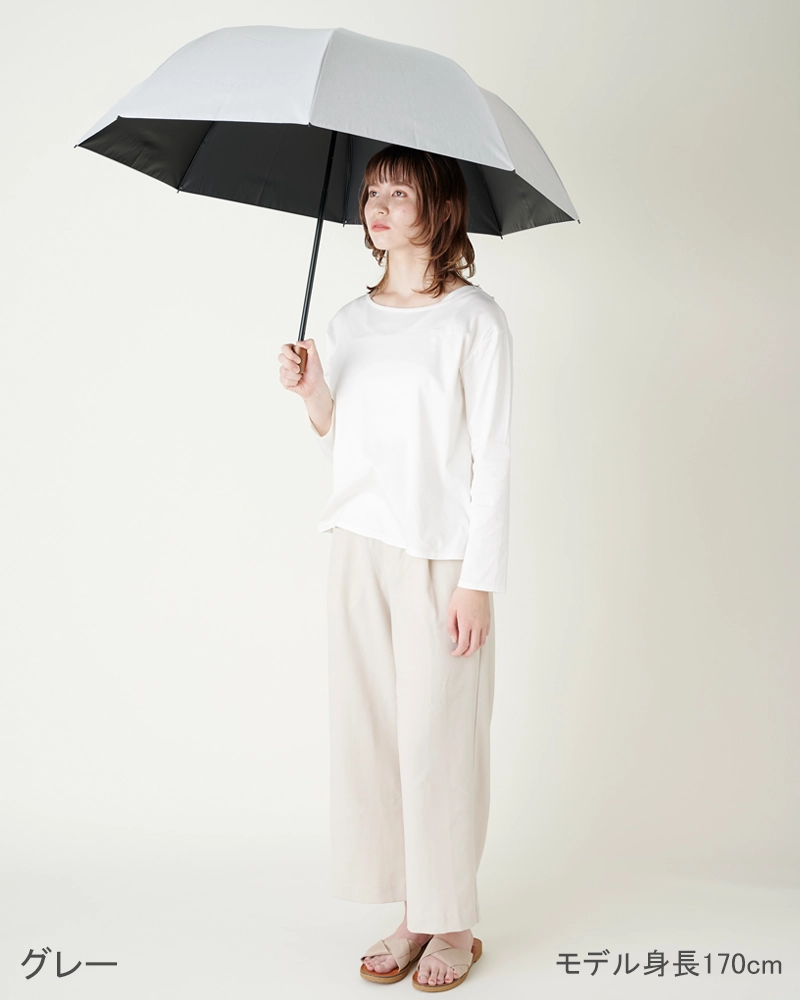 2段折 大判 / moku | 完全遮光日傘｜サンバリア100