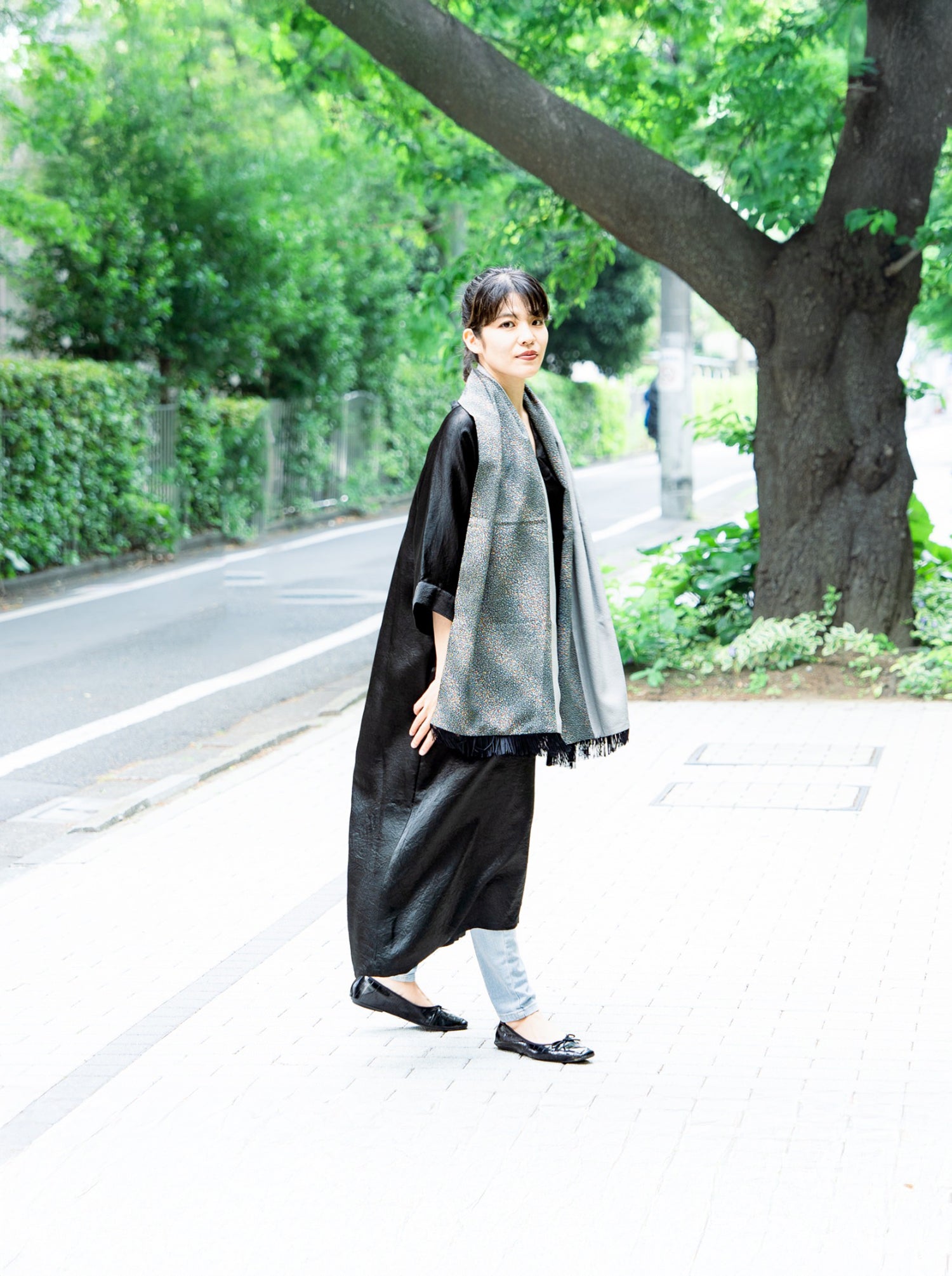 パッチワークストール_菊×梅鉢 – UZ Fabric