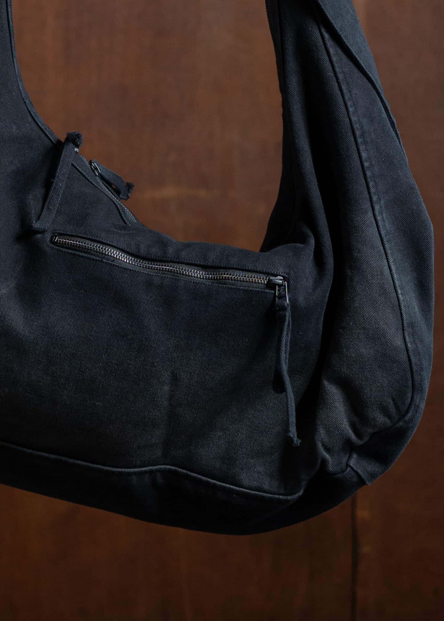 Professor.E Parachute Bag Washed Black 24FW-PE-ACC-04 – VISION OF