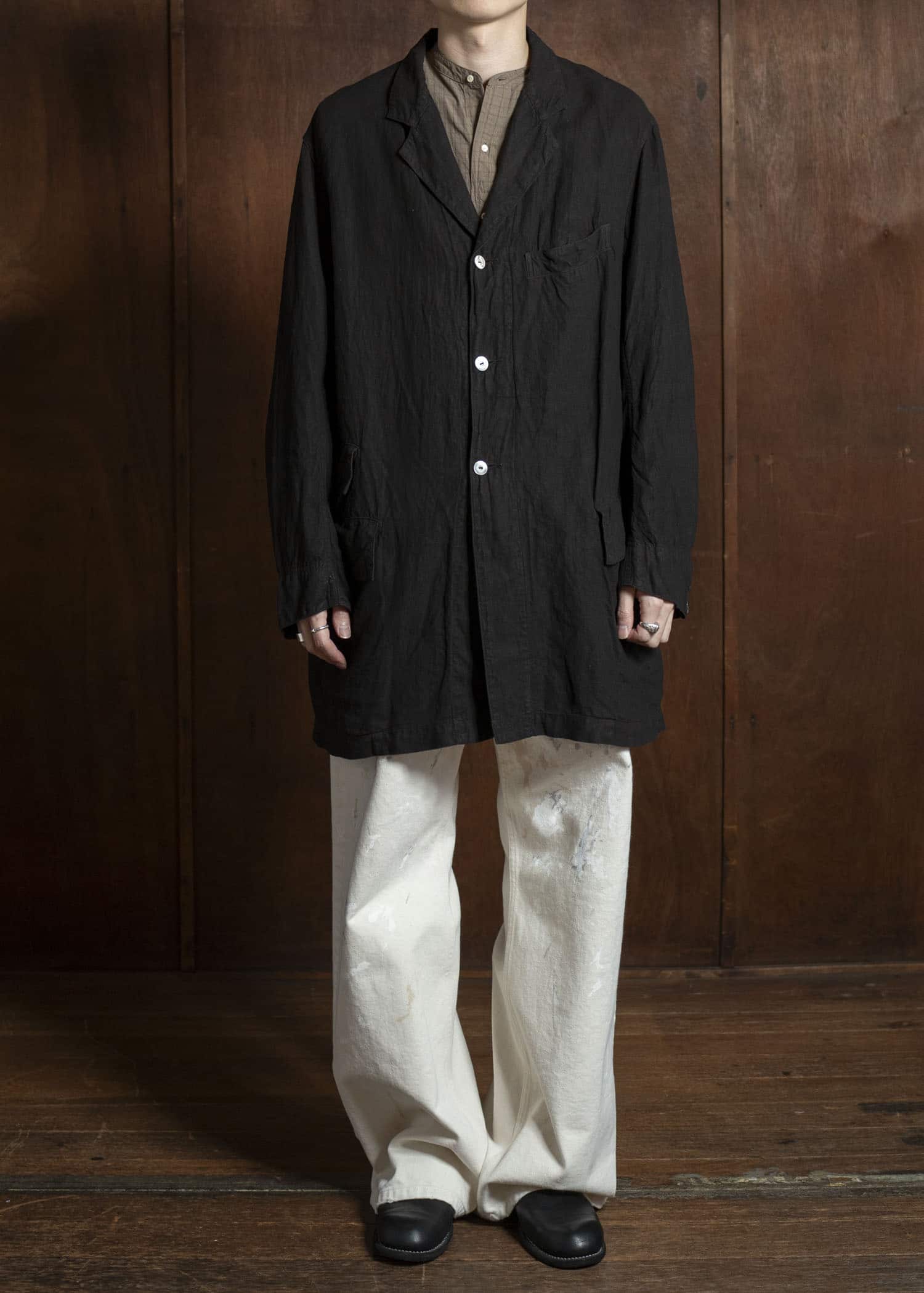 Taiga Takahashi Engineer Coat Lot.401 Mud Dyed Brown – VISION OF