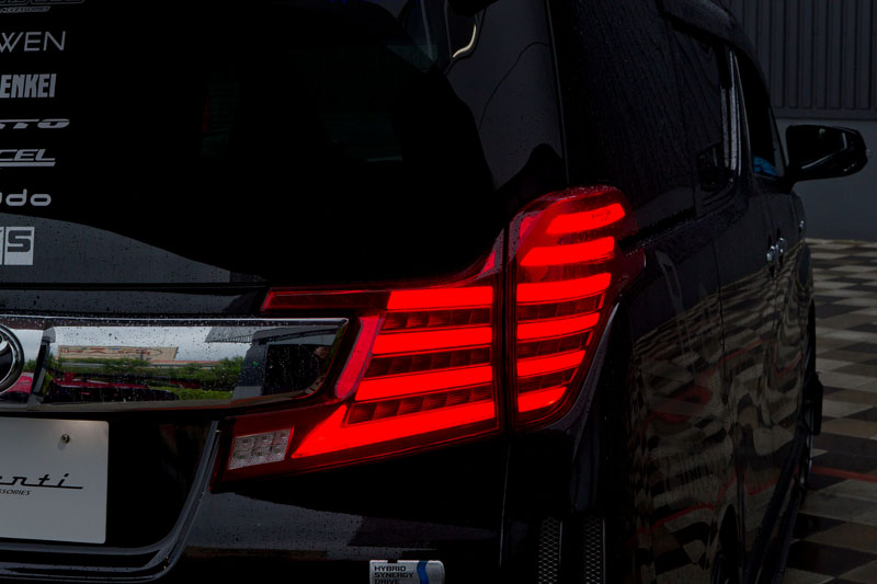 トヨタ 30系 ヴェルファイア前期 タイプ2 JEWEL LED TAIL LAMP REVO