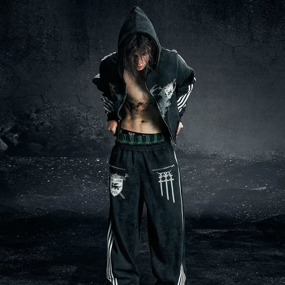 COZY WORLDWIDE Product Page - Royal Knight Club Waxed Hoodie