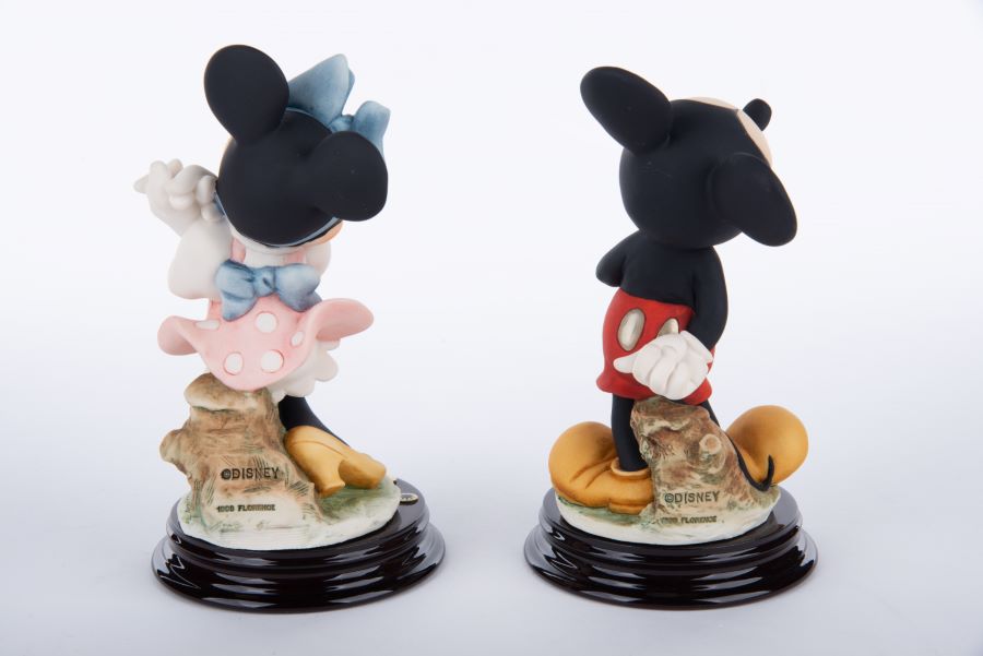Mickey and Minnie Mouse Limited Edition Statuettes by Giuseppe