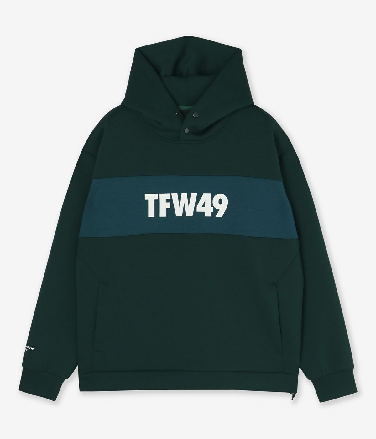 TFW49 - CARDBOARD MATERIAL HOODIE | パーカー | グリーン×グレー