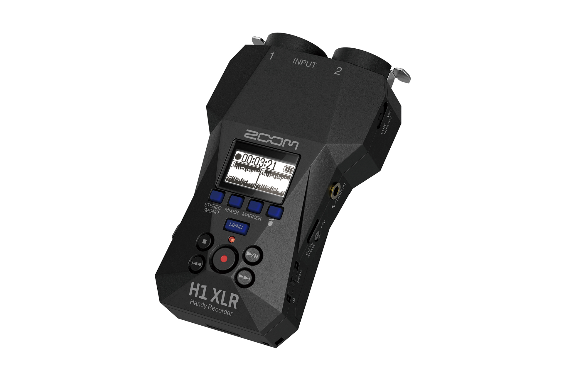 ZOOM、32bitフロート録音対応2チャンネル入力のハンディレコーダー