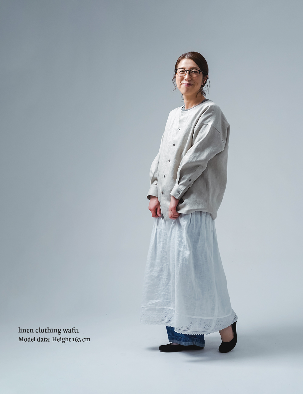 wafu】【リネン シャツジャケット】細部までこだわり技に心酔する