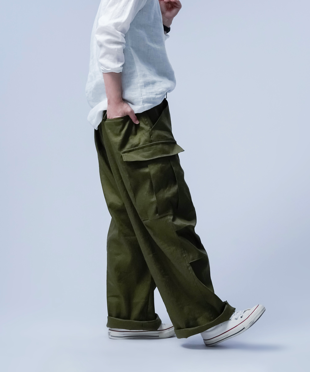 wafu】【リネンソロテックス】パンツ好きが惚れ込む! 魔法仕掛けの