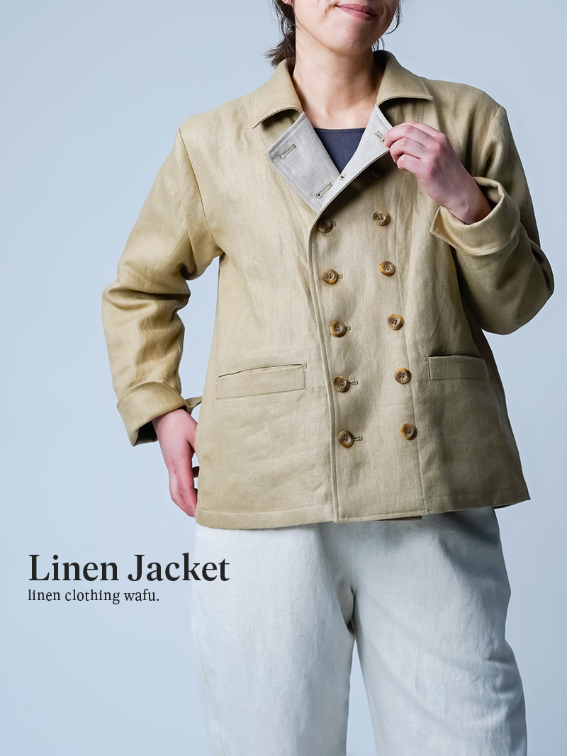 未使用品・純正品ファッション - wafu 厚地 プレミアムリネン オーダー