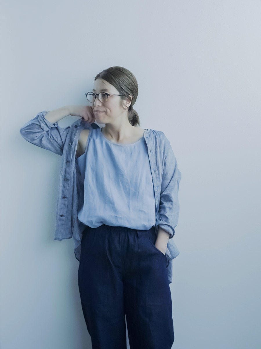 リネンタンクトップ】脇汗対策の救世主 よしタンクNEO ／ 4色展開 p005d