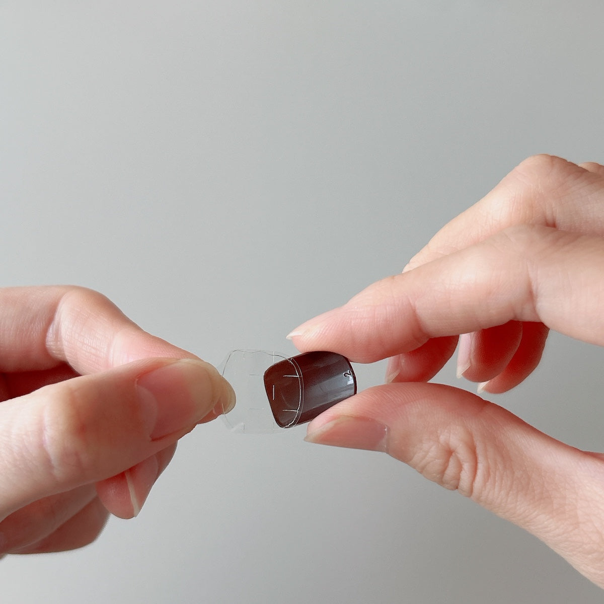 在庫限り】つけ爪 PB. fasmy ネイルチップ 24枚入 02 ブラウン 054432