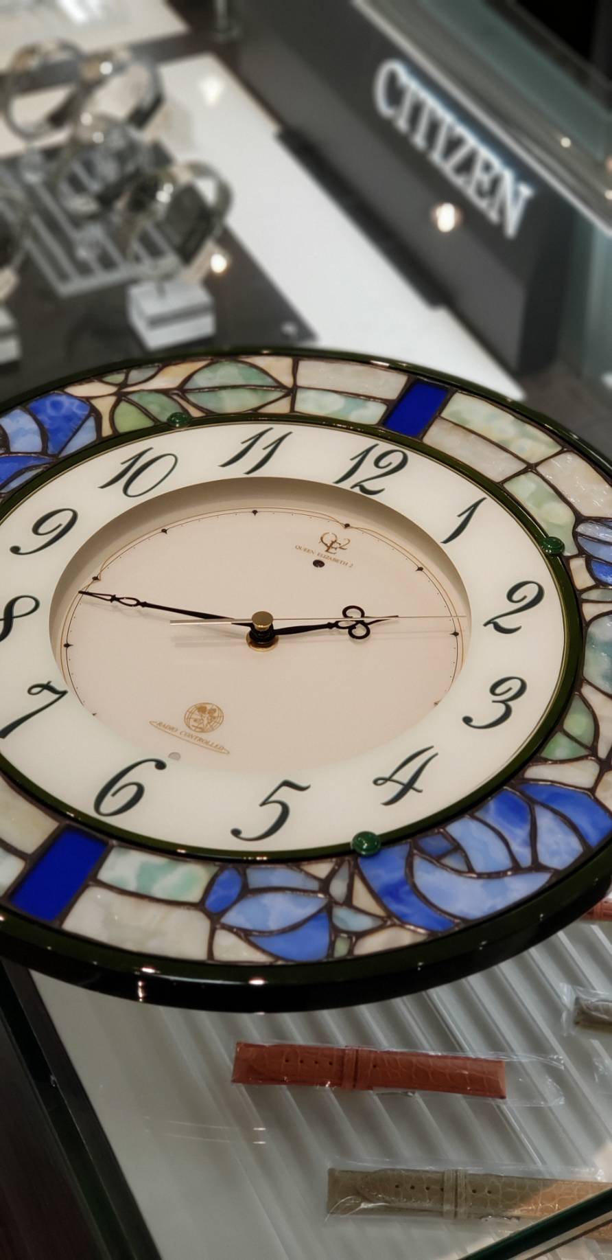 □枚方店「リズム時計 クイーンエリザベス2 分解掃除」 ｜ 時計宝石