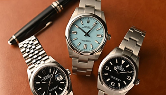 エルメス クリッパー クロノグラフ CL1.310 ブルー レディース 時計