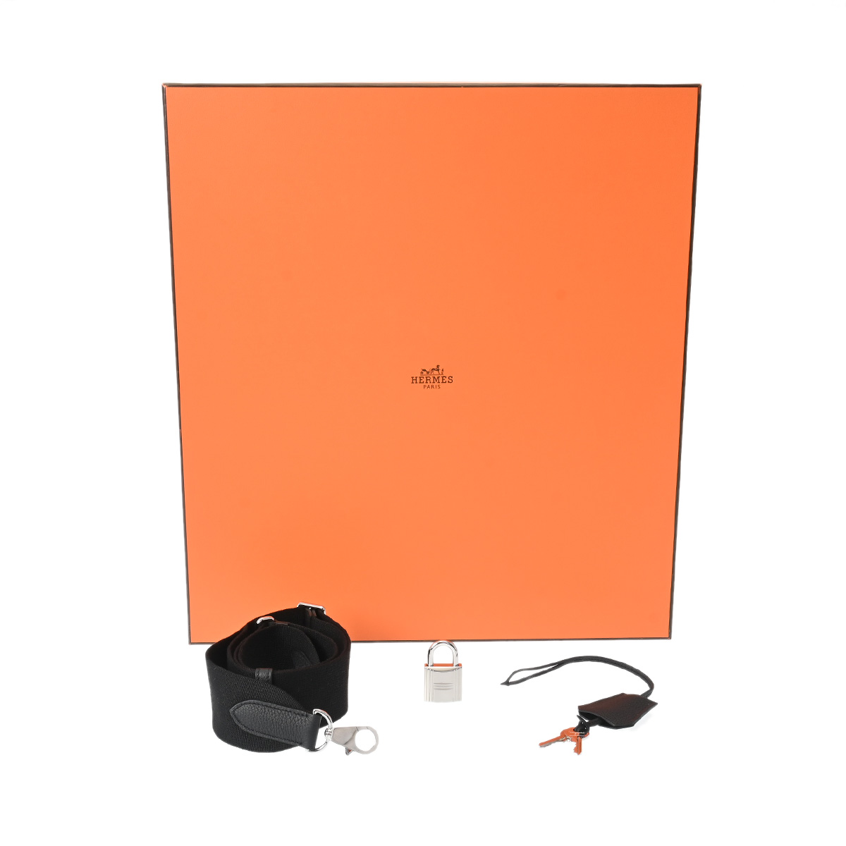 エルメス ケリー 42 マキシ ブラック トゴ レディース バッグ 【未使用